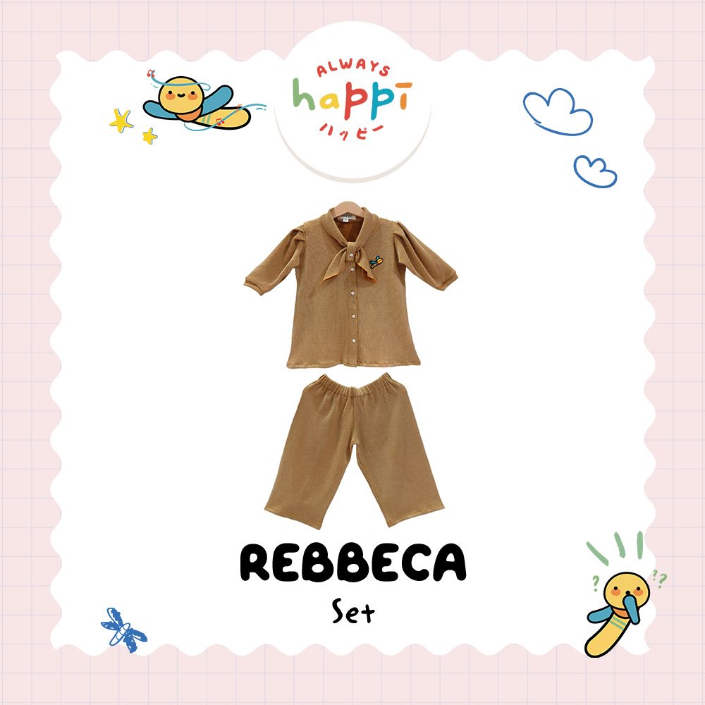 Always Happi Rebbeca Set Caramel KIDS - AH05 - 6 - 1