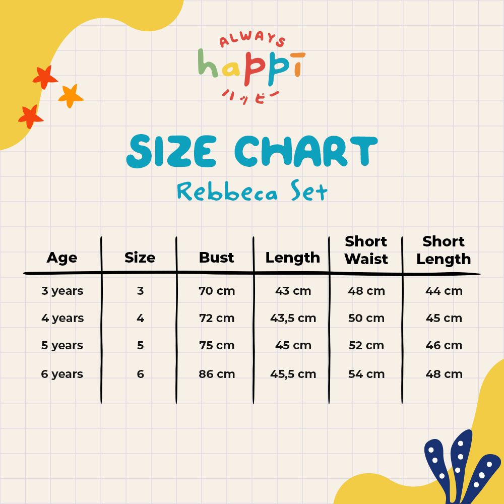 Always Happi Rebbeca Set Caramel KIDS - AH05 - 6 - 2