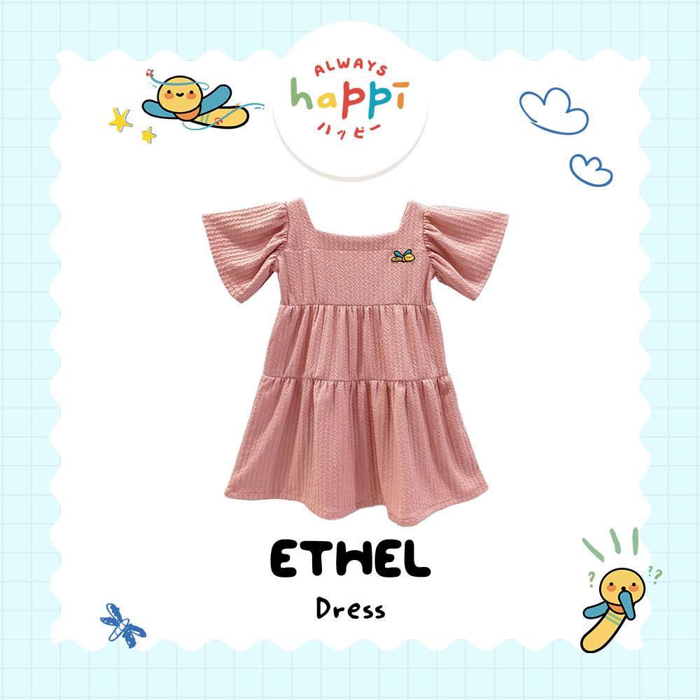 Always Happi Ethel Dress Pink KIDS - AH03 - 6 - 1