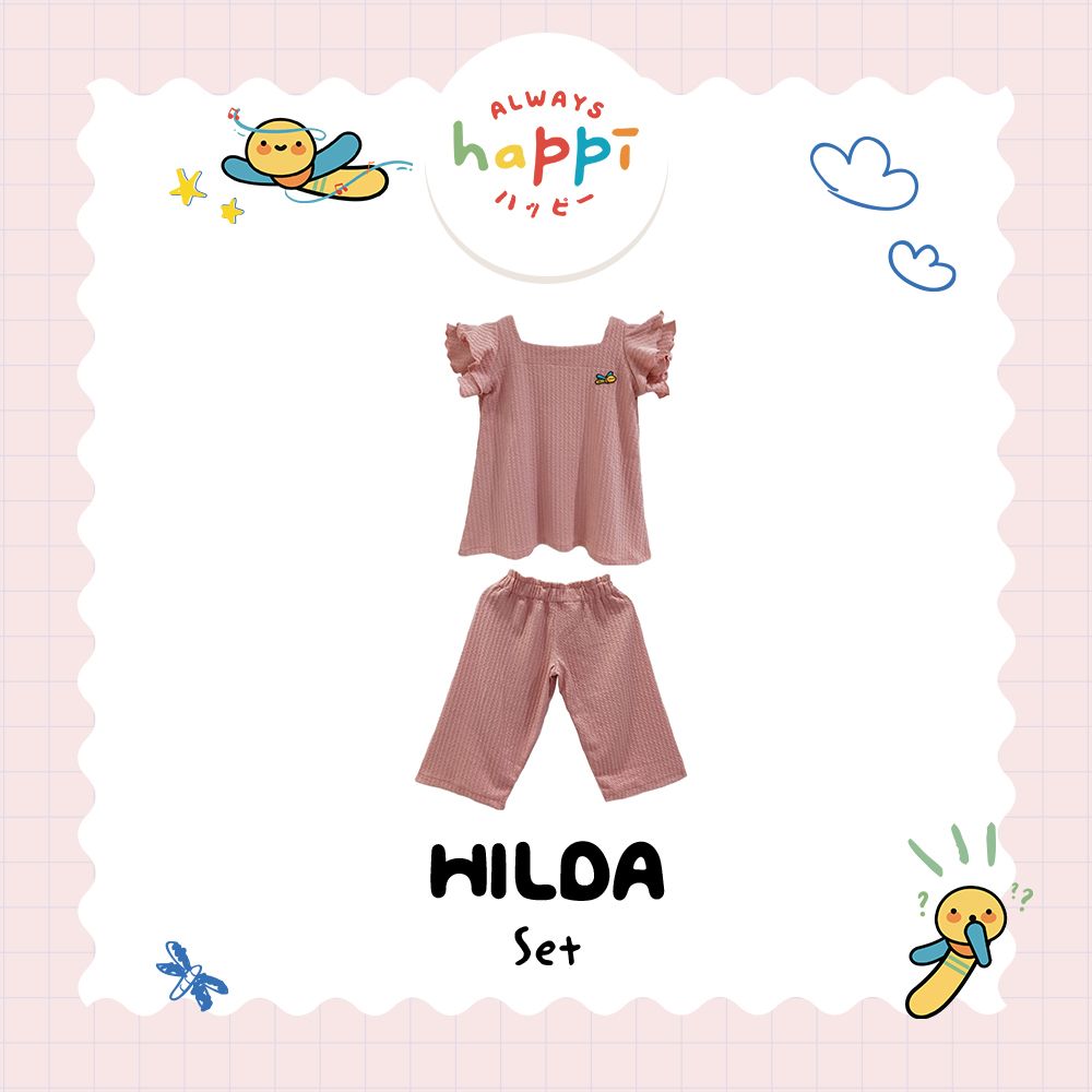 Always Happi Hilda Set Pink KIDS - AH02 - 5 - 1