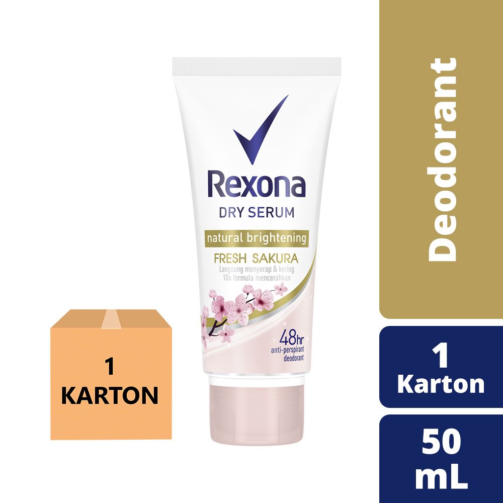 Rexona Deodorant Dry Serum Sakura 50Ml 1 Karton - 1