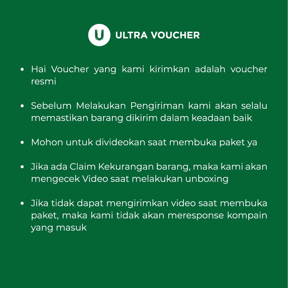 Ultra Voucher Shell Voucher Fisik Rp. 1.000.000 - 2