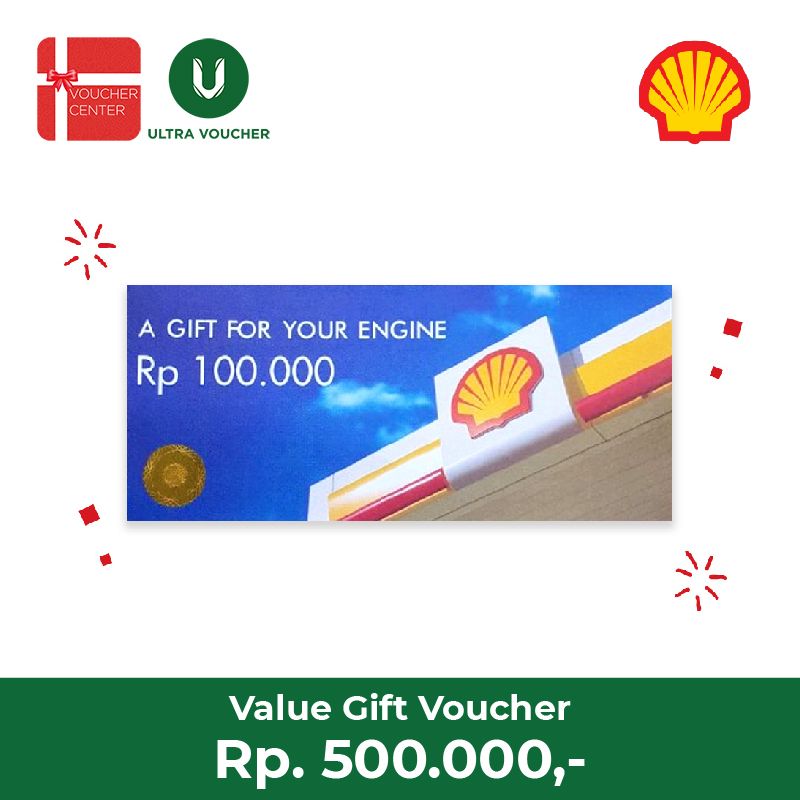 Ultra Voucher Shell Voucher Fisik Rp. 500.000 - 1
