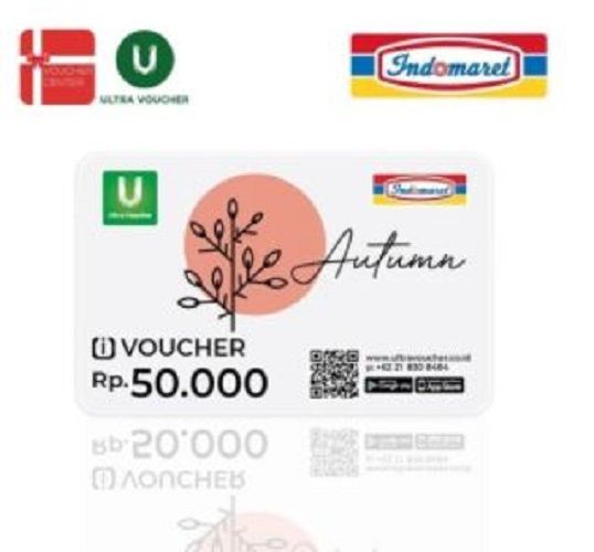 Ultra Voucher Indomaret Voucher Fisik Rp. 50.000 - 1