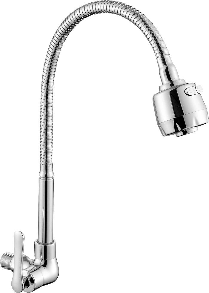 ONDA Kran Dapur Cuci Piring Angsa Tembok Fleksibel V 696 GKU 1/2" - 2