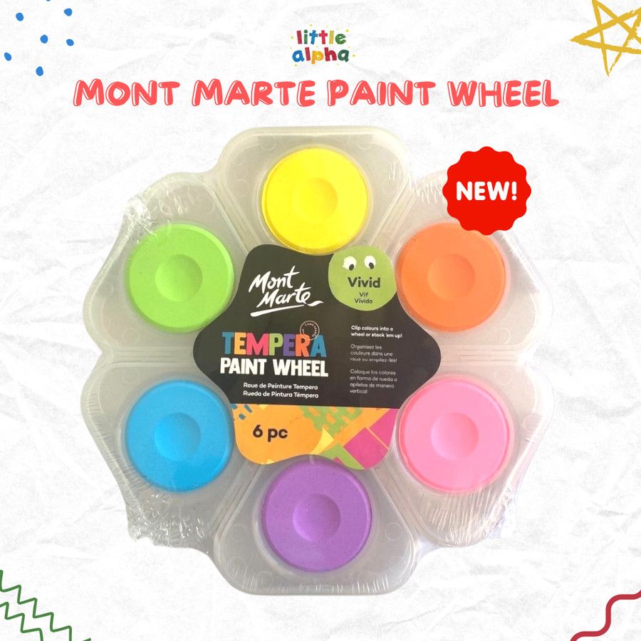 Mont Marte Paint Wheel - Cat Air Melukis Anak - 1