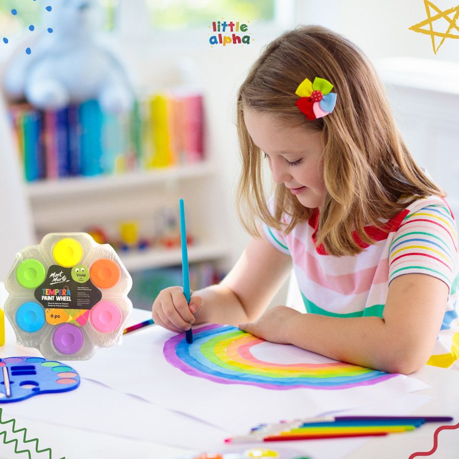 Mont Marte Paint Wheel - Cat Air Melukis Anak - 3