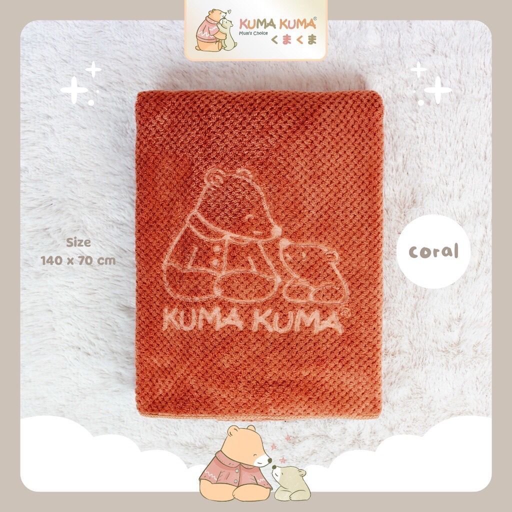 Handuk Pineapple Kuma Kuma - CORAL Coral - 1