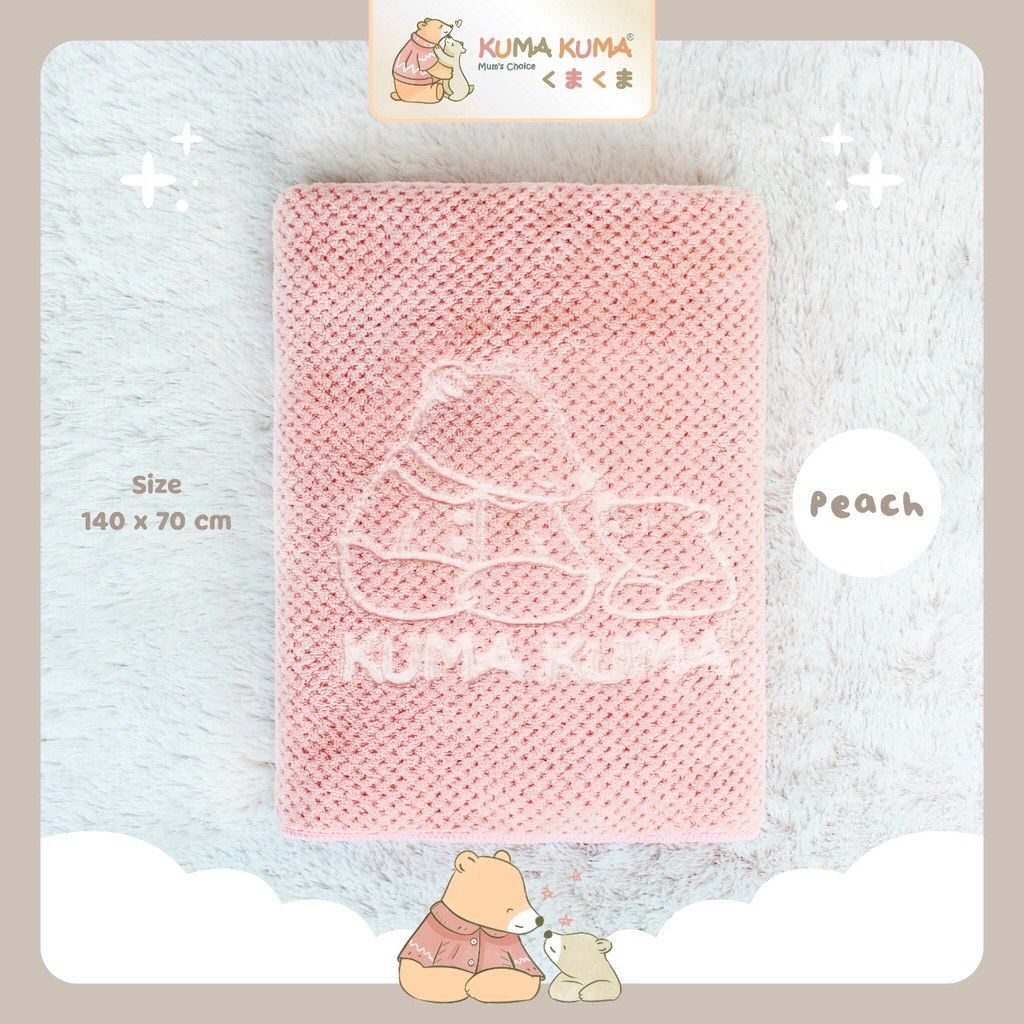 Handuk Pineapple Kuma Kuma - PEACH Peach - 1
