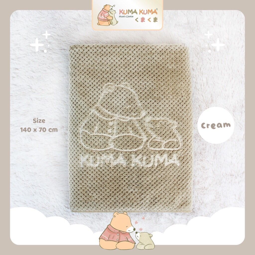 Handuk Pineapple Kuma Kuma - CREAM Cream - 1