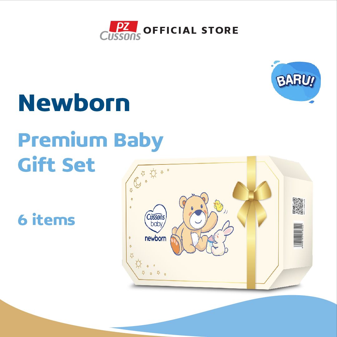 Cussons Baby Newborn Premium Gift Pack - Gift Set - Paket Hadiah Bayi - 1