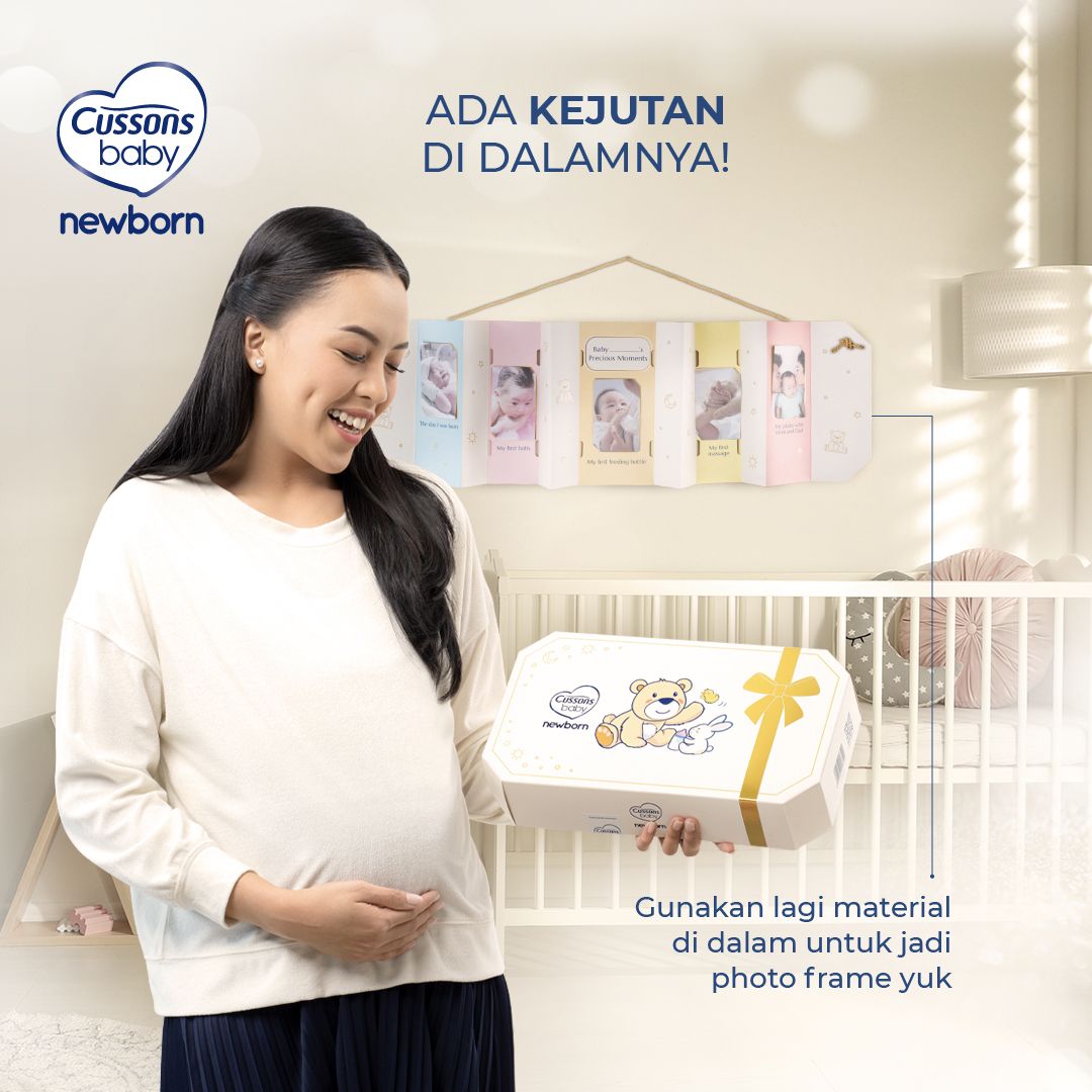 Cussons Baby Newborn Premium Gift Pack - Gift Set - Paket Hadiah Bayi - 4