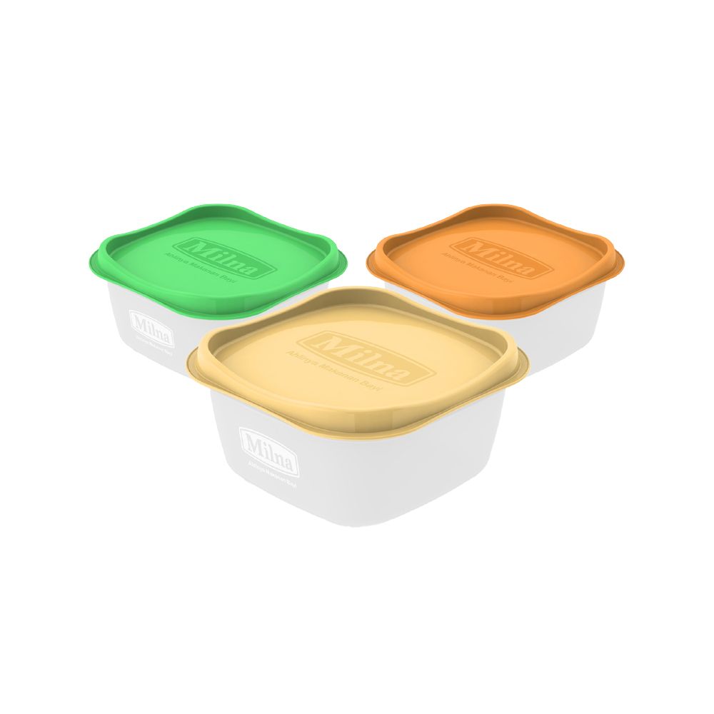 Paket Milna WGAIN + Nature Puffs Free Lunch Box - 2