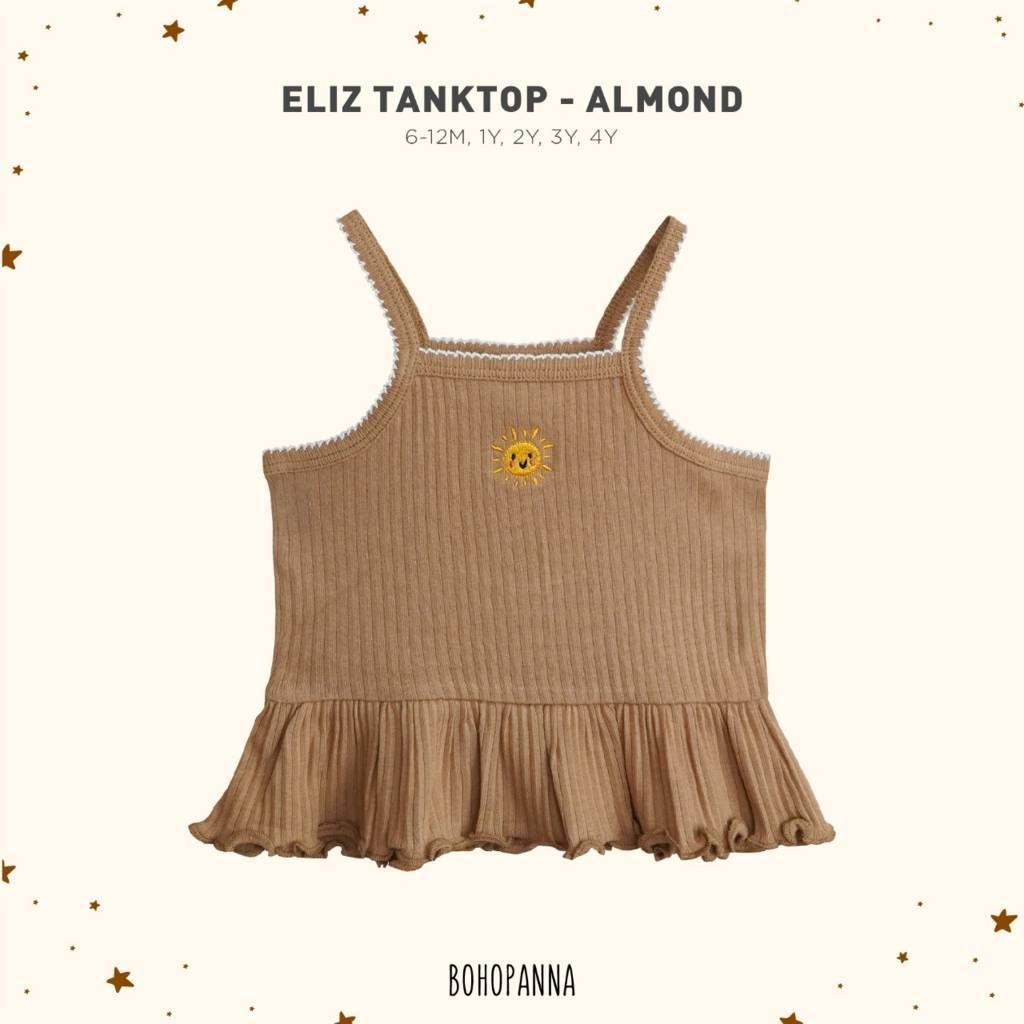 BOHOPANNA - ELIZE TANKTOP - ALMOND 3Y -Atasan anak - 1