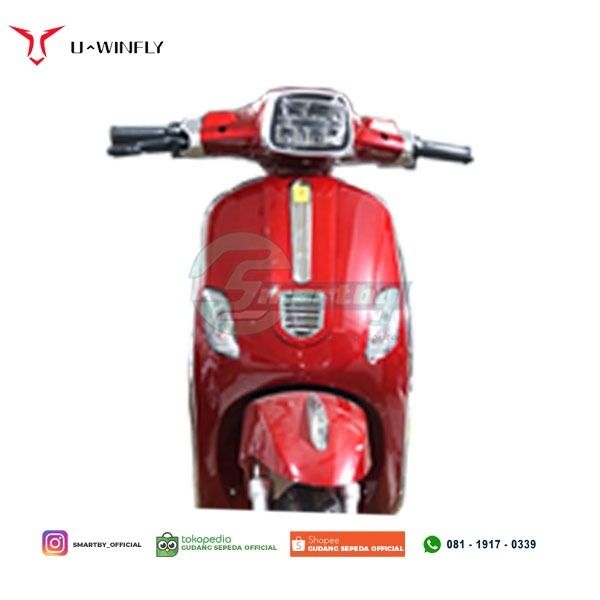 Sepeda Motor Listrik VSPA UWINFLY T3 Scooter Matic Bisa STNK Off The Road Garansi - 5