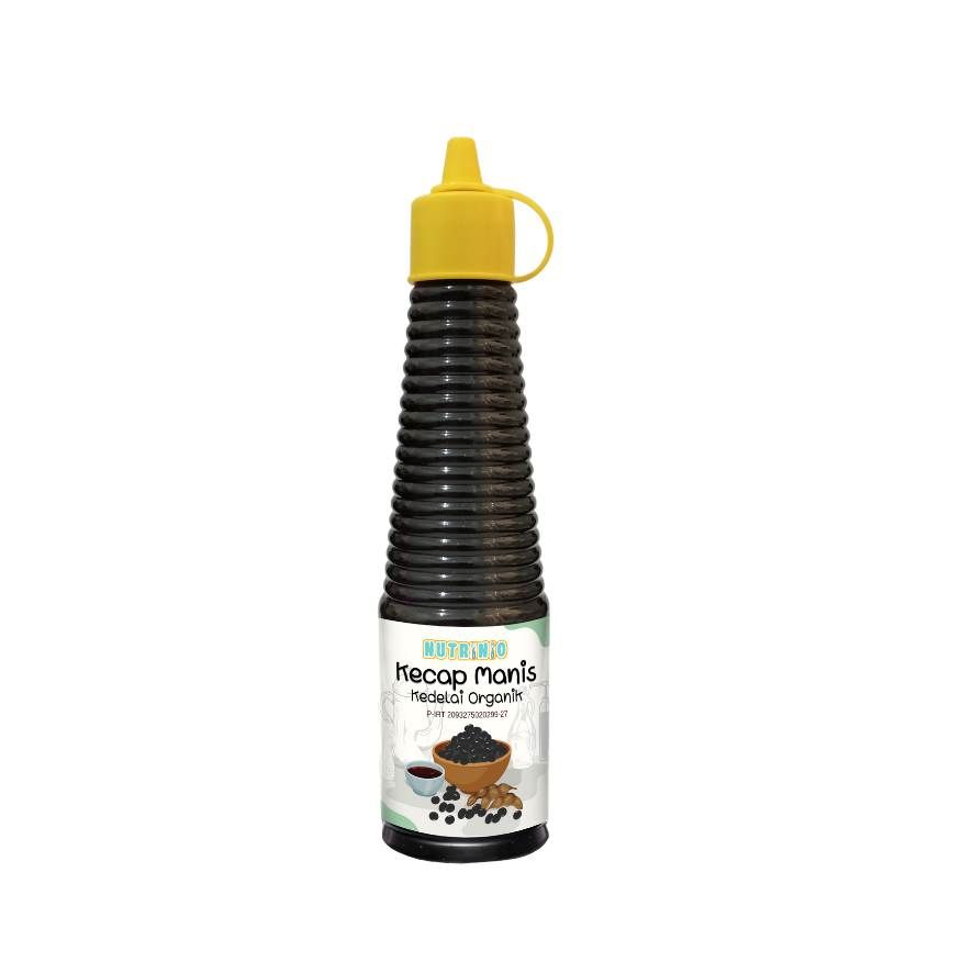 NUTRINIO - Kecap Organik Bernutrisi 135 ml |Kecap Manis Non MSG Non Pengawet | Kecap MPASI - 1
