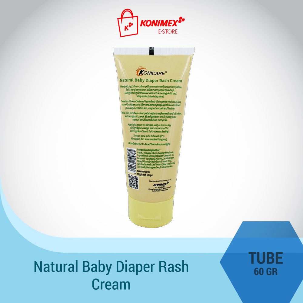 Konicare Anti Ruam Popok Tube 60 gr - 3