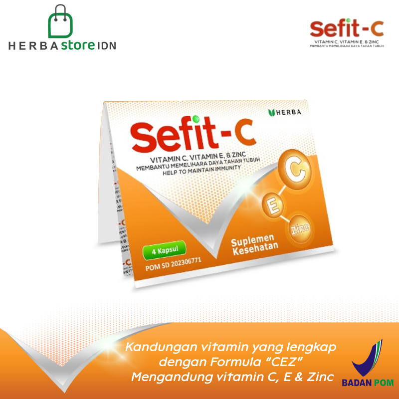 Sefit-C - 1 Strip isi 4 kapsul - 1