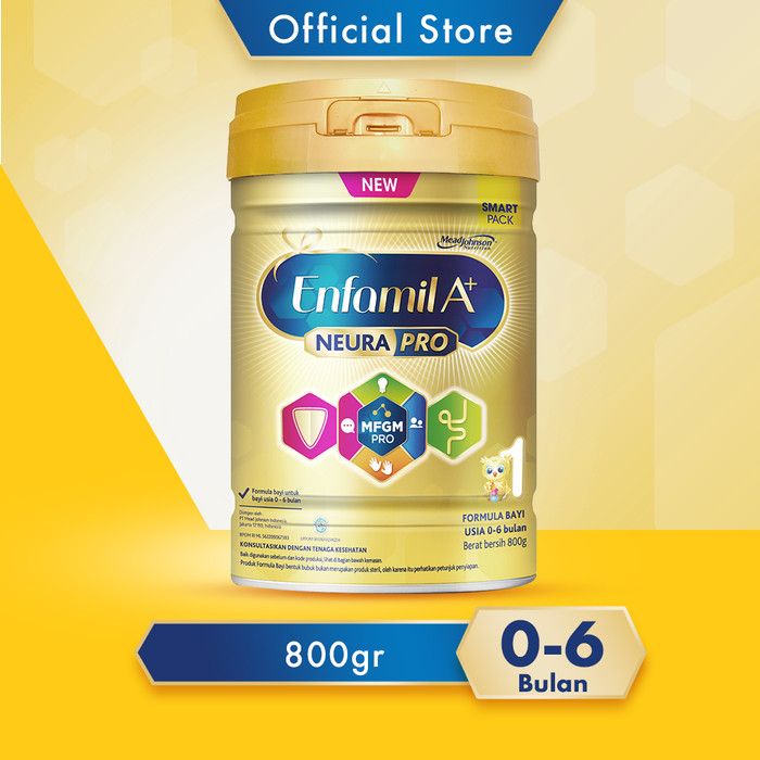 Enfamil A+1 Susu Formula Bayi - Plain - 800g - 1