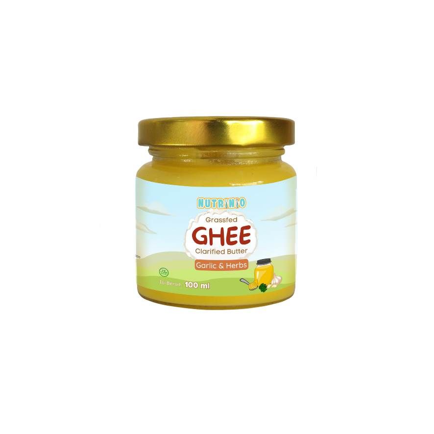Nutrinio Garlic Butter & GHEE MPASI (LEMAK TAMBAHAN MPASI) | Garlic & Herbs - 2