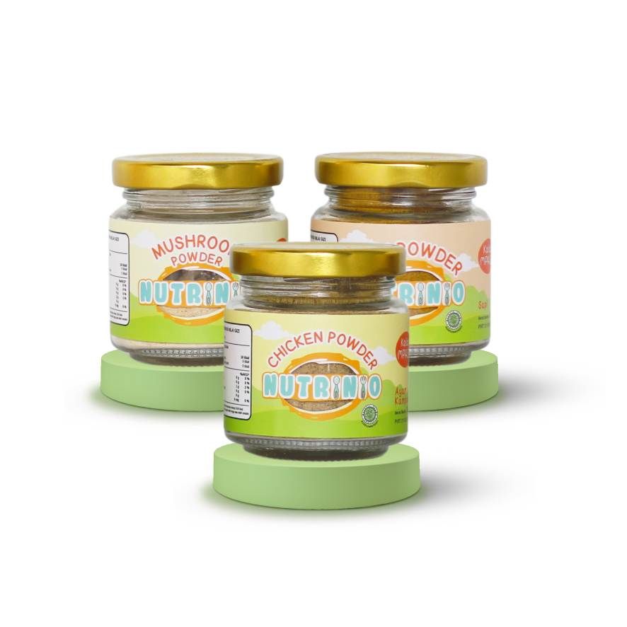 Nutrinio Kaldu MPASI Premium (KALDU NON MSG) | Mushrom Powder - 1