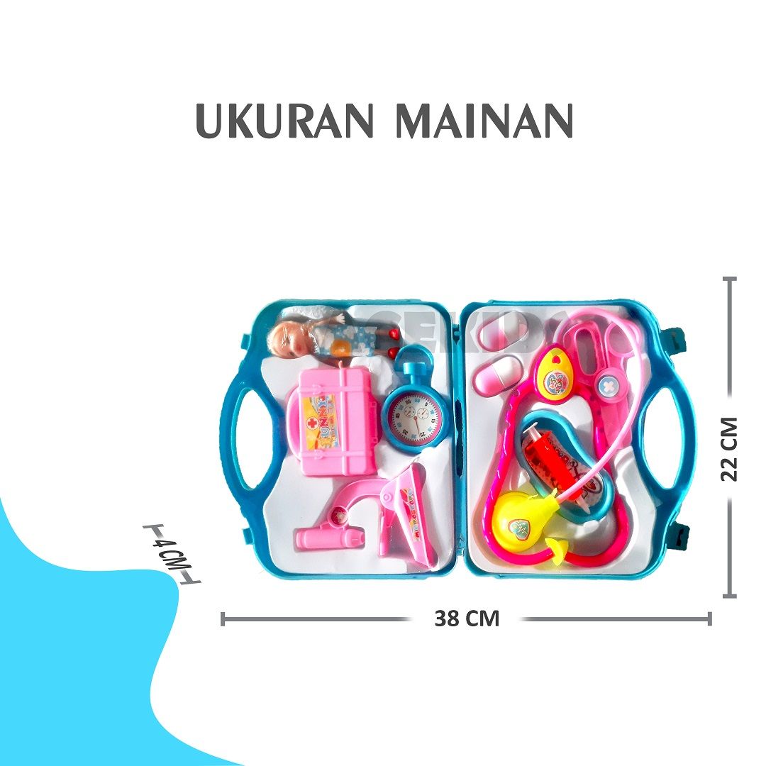 Acekids Mainan Anak Dokter Dokteran Koper Dokter Set Murah Original - FH218 - 3