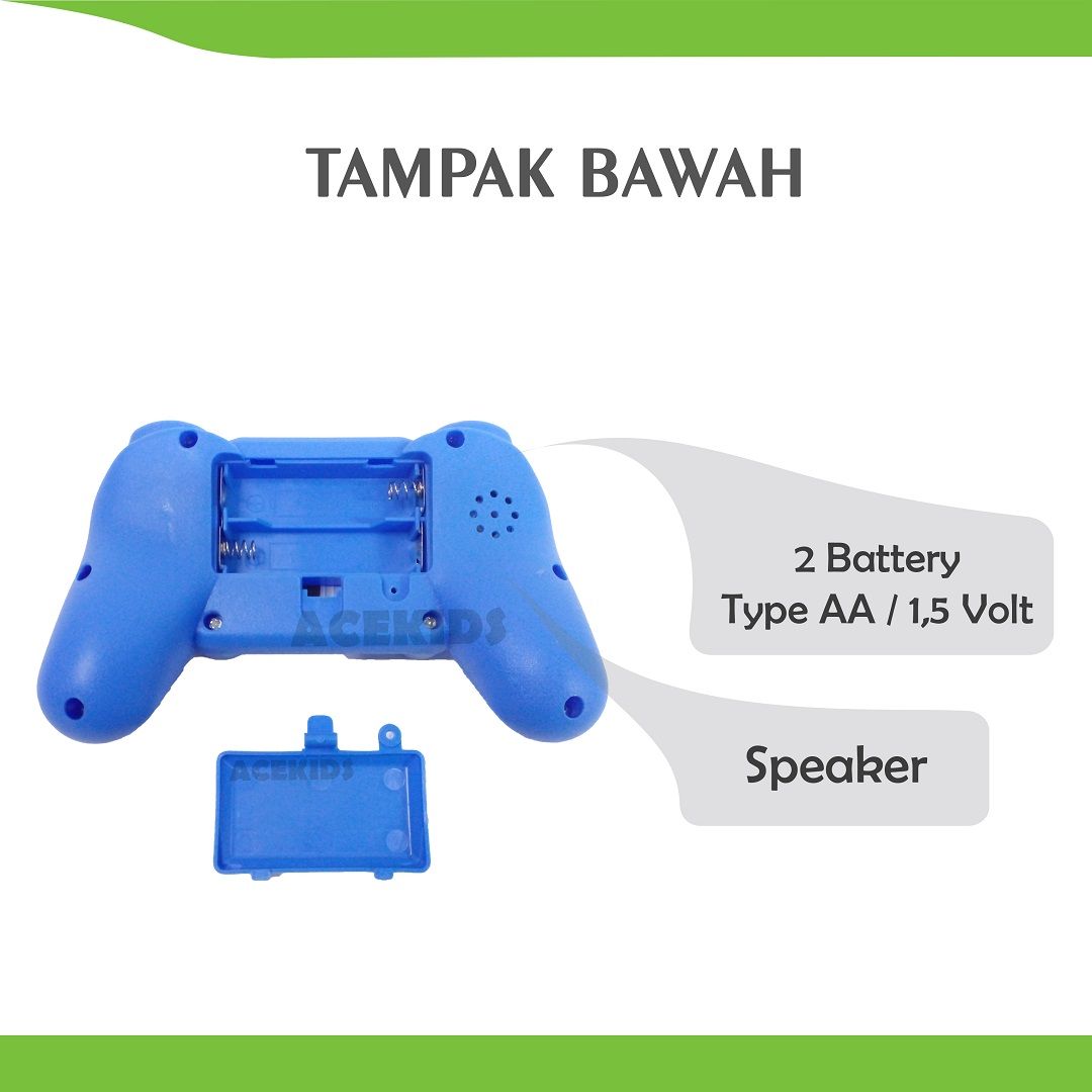 Acekids Mainan Anak Brick Game Gembot Jadul Murah Original - ST2588 - 2