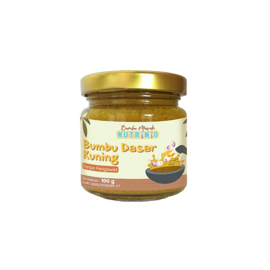 Nutrinio Bumbu Dasar Premium 100 g | Bumbu Dasar Kuning - 1