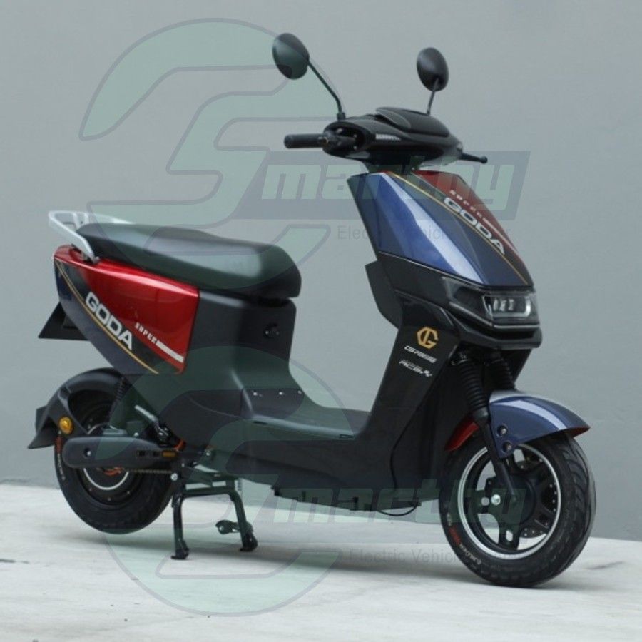 Sepeda Motor Listrik Goda Golden New Lion 200 Ban Tubeless 800 Watt - 3