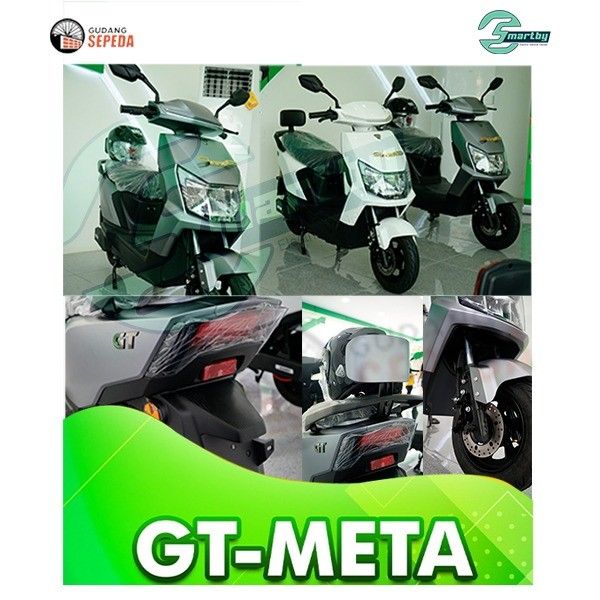 Sepeda Motor Listrik GT Meta GreenTech Electric Motorbike Garansi Battery Graphene72V32AH - 3