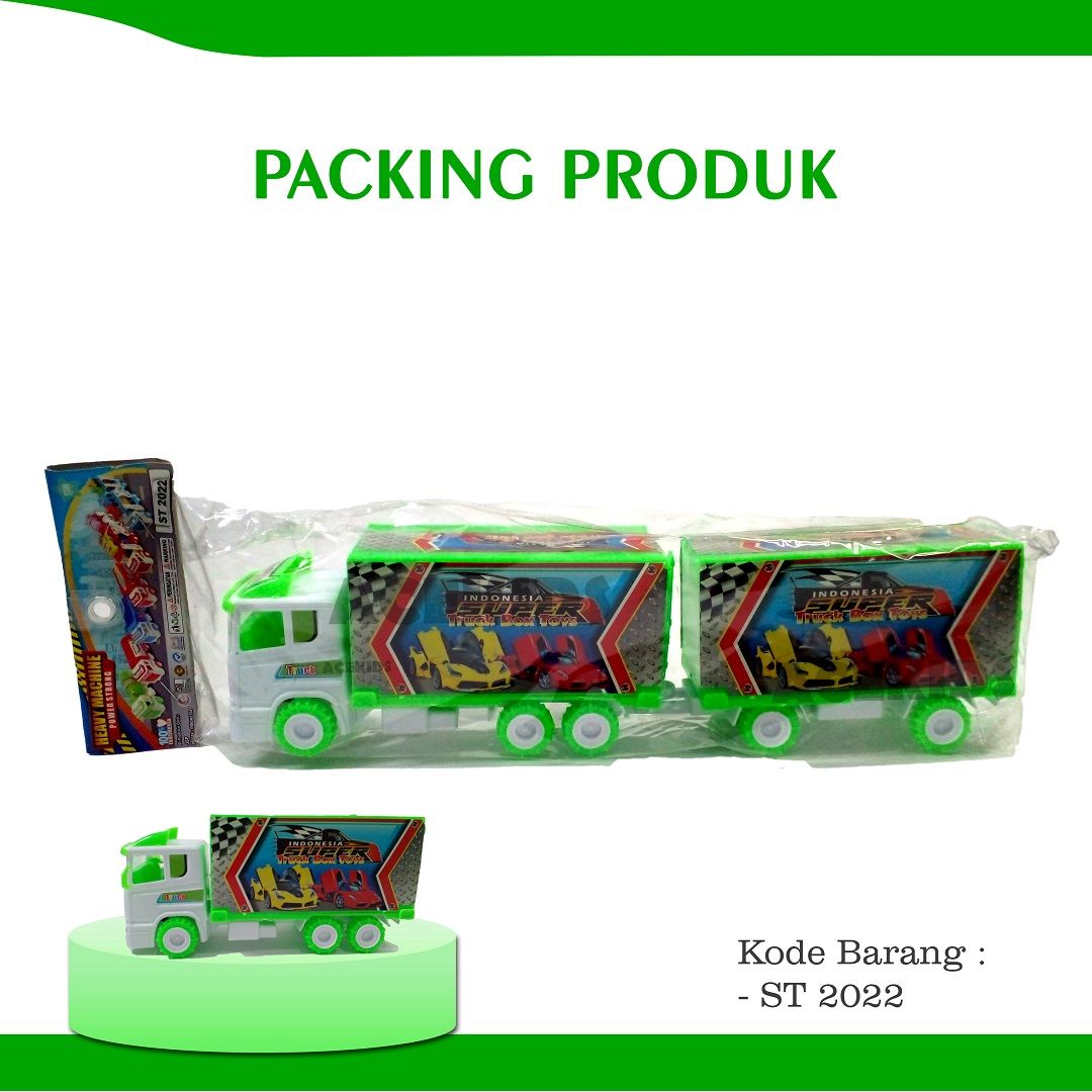 Acekids Maina Anak Laki Truk Gandeng Box Scania Keren Murah original - ST2022 - 4