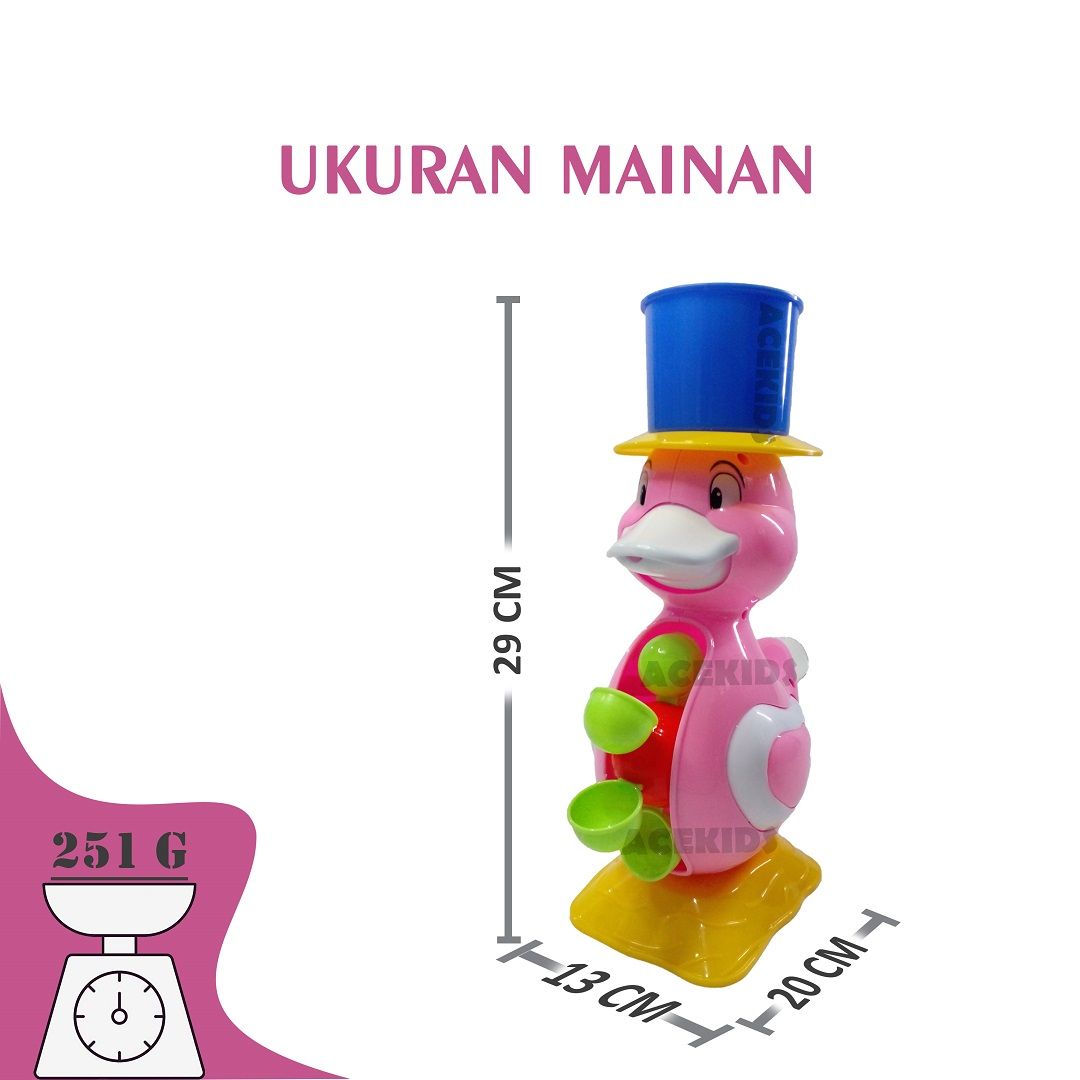 Acekids Mainan Edukasi Bebek Kincir Air Murah Original - YP35 - 4