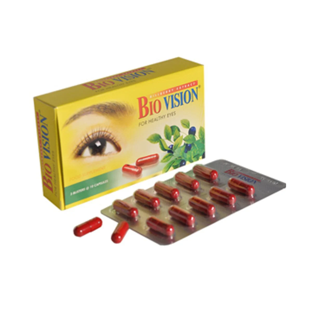 Indofarma Biovision Dus 30 Kapsul / Herbal Bilberry / Obat Mata Minus - 1