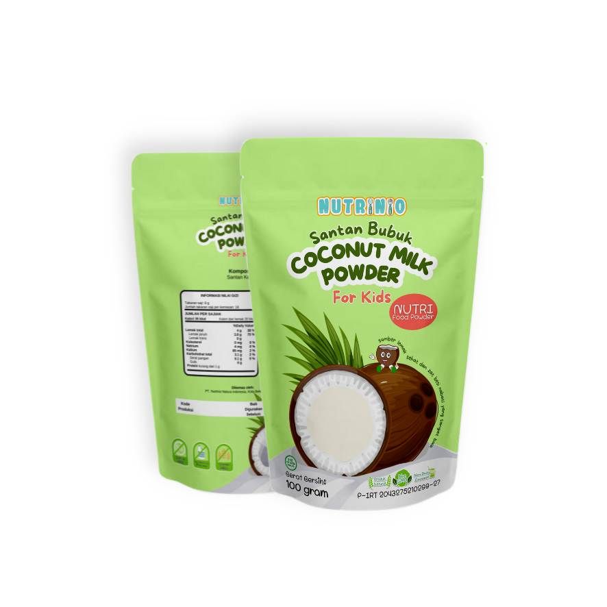 Santan Kelapa Bubuk Sehat 100 g Nutrinio - 1