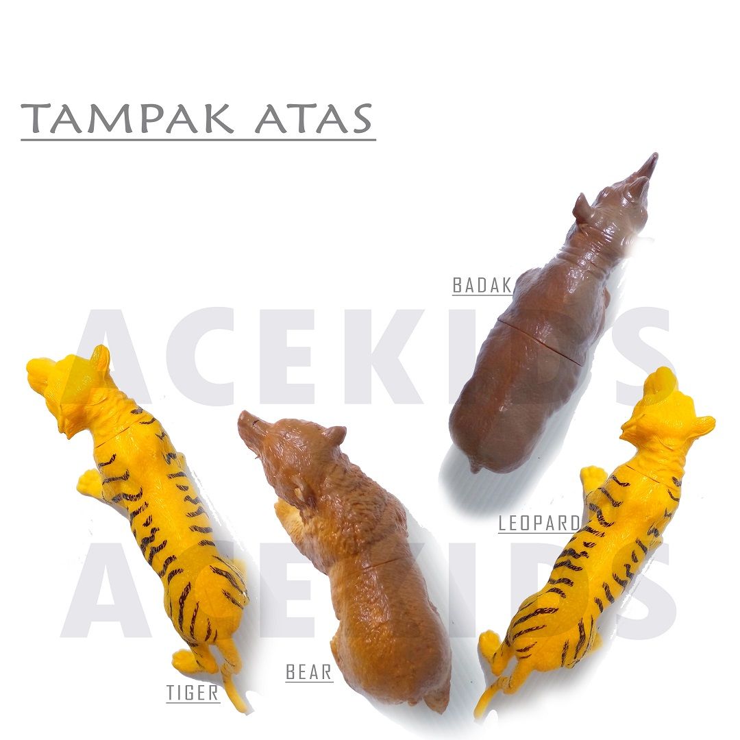 Mainan Edukasi Hewan Binatang Animal World Murah Original - Q702-2 - 2
