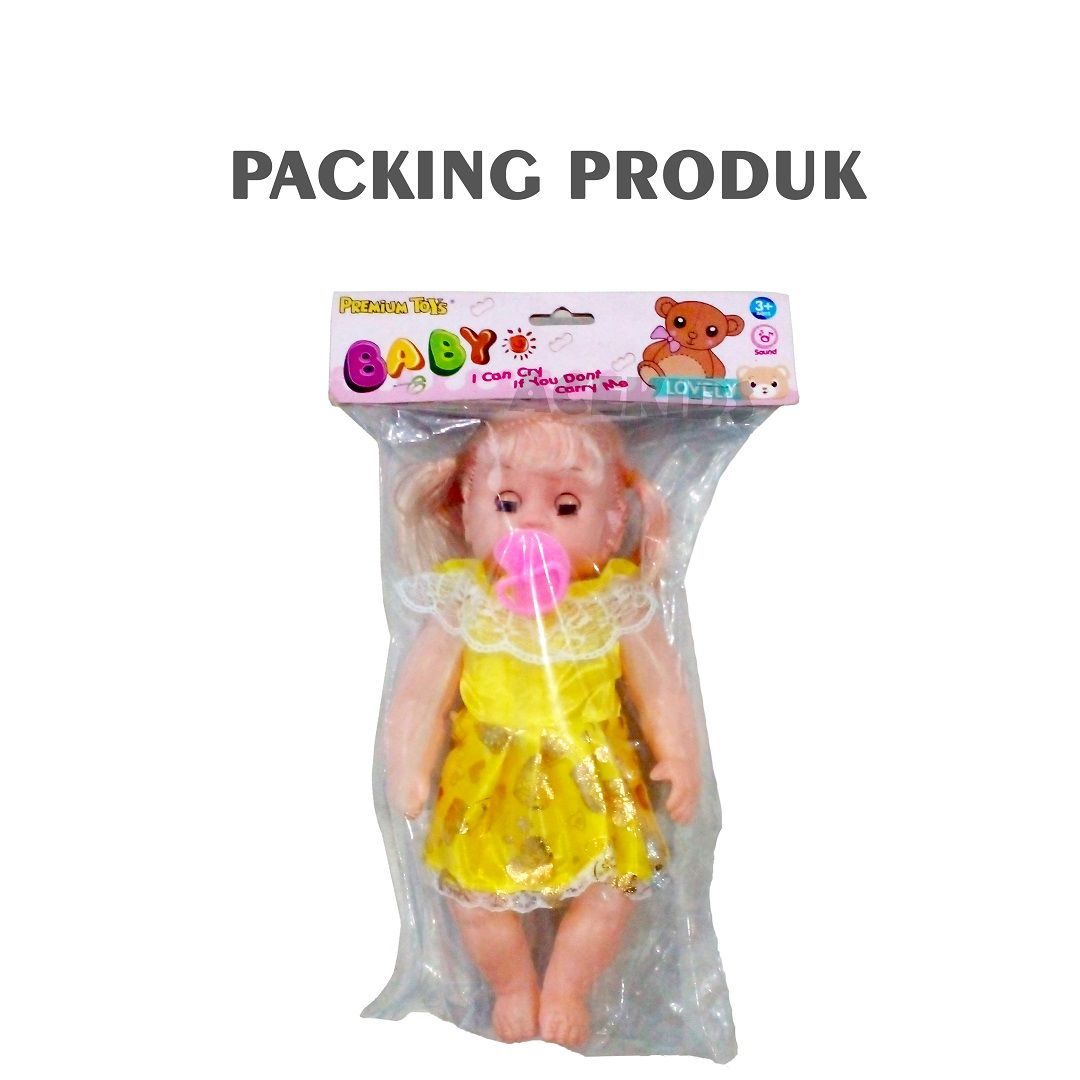 Acekids Boneka Lucu Mainan Anak Perempuan Baby Doll Murah Original - 17265 - 3