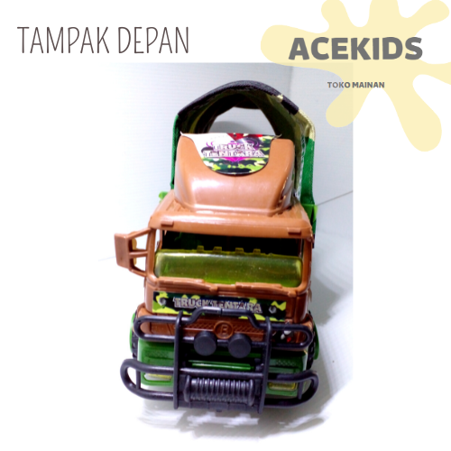 Mobil Truck Tentara Mobil Mainan Anak-Anak Murah - BP8023 - 1