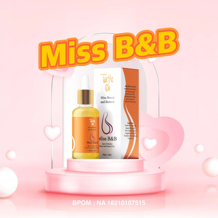 Miss B&B Turtle Oil Pembesar Payudara dan Pengencang Payudara - 1
