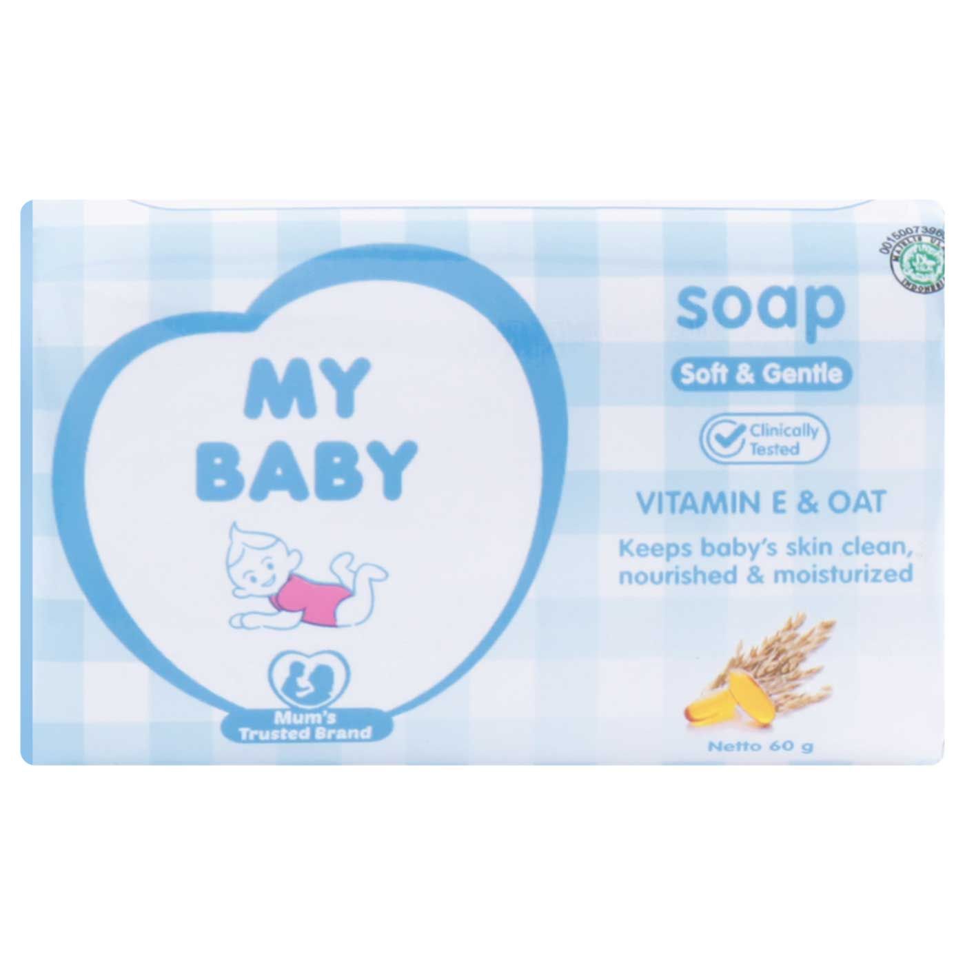 [Bundling] Free Bar Soap Soft Gentle 60g(Isi 10) - 1