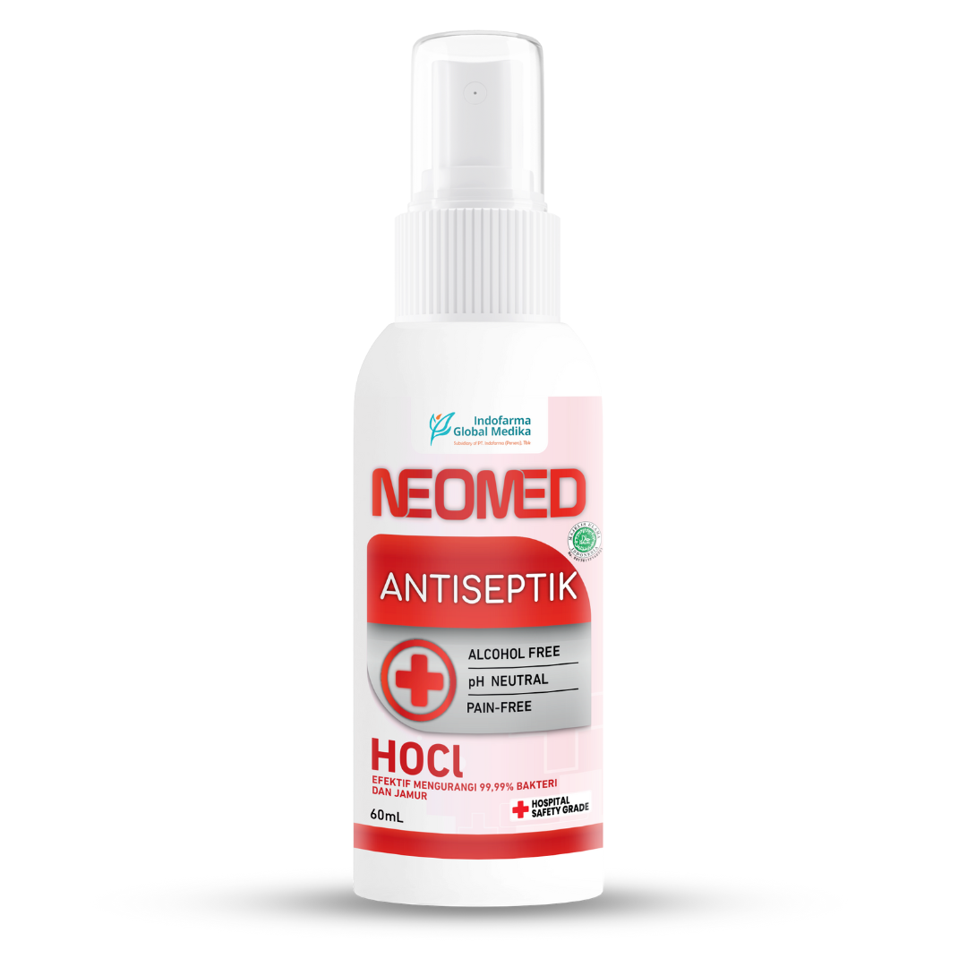 Neomed Antiseptik Non Alkohol HOCl Spray 60 ml - 1