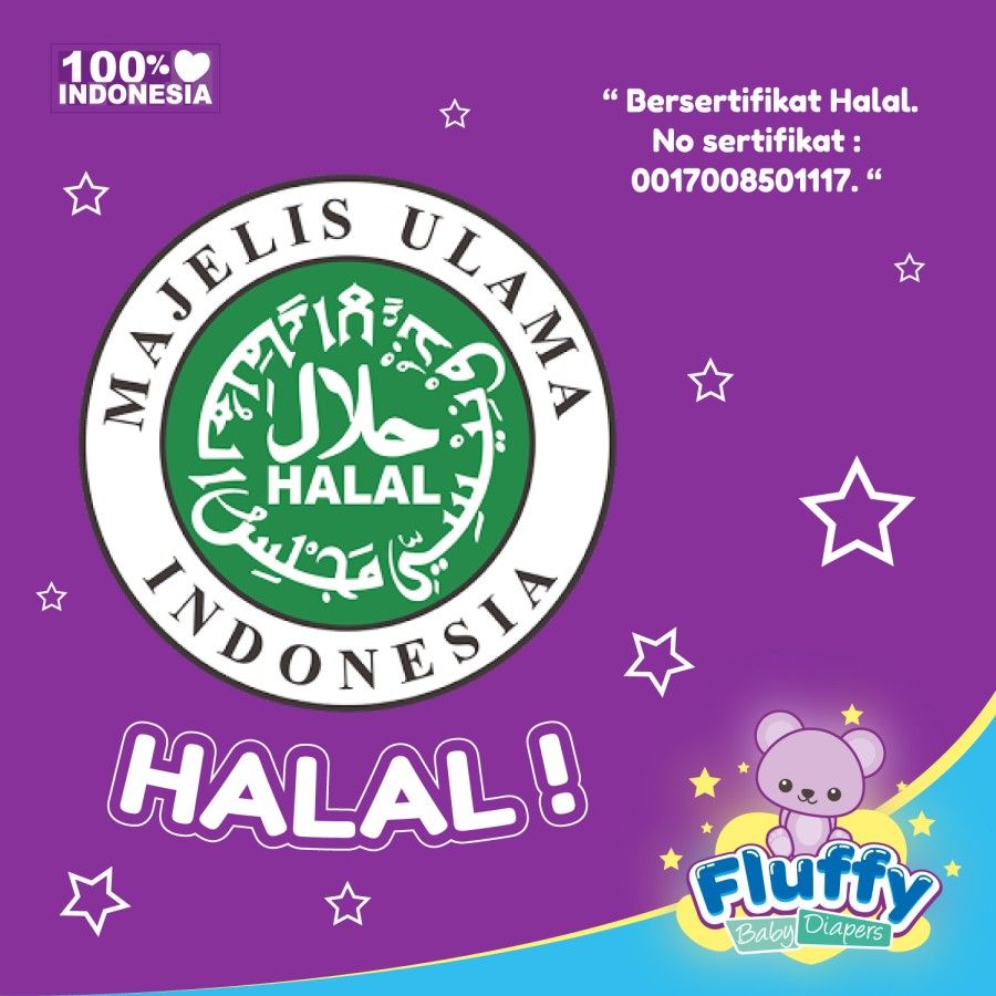 Fluffy Popok bayi Perekat S isi 40 Baby Diapers NB-S40 -5Kg New Born - 2