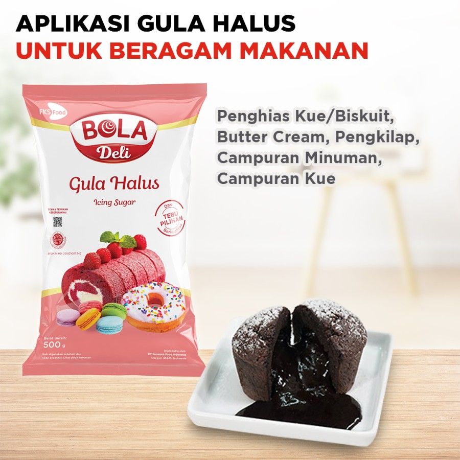 Bola Deli Gula Halus 1 Kg - 5