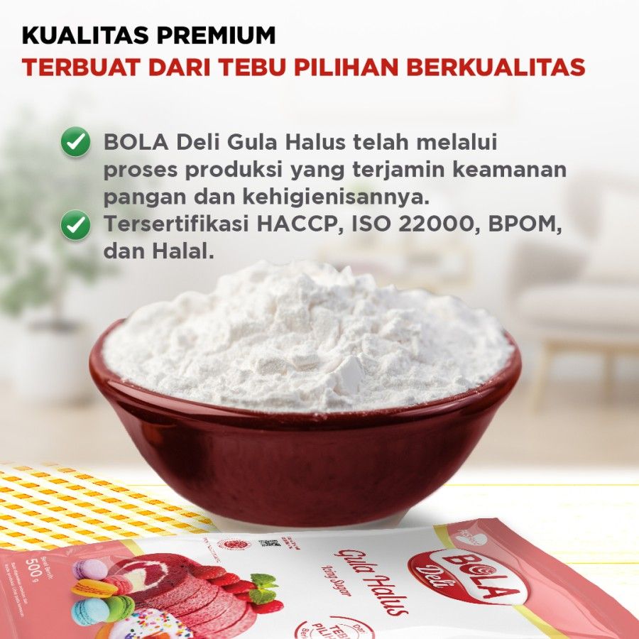 Bola Deli Gula Halus 1 Kg - 3
