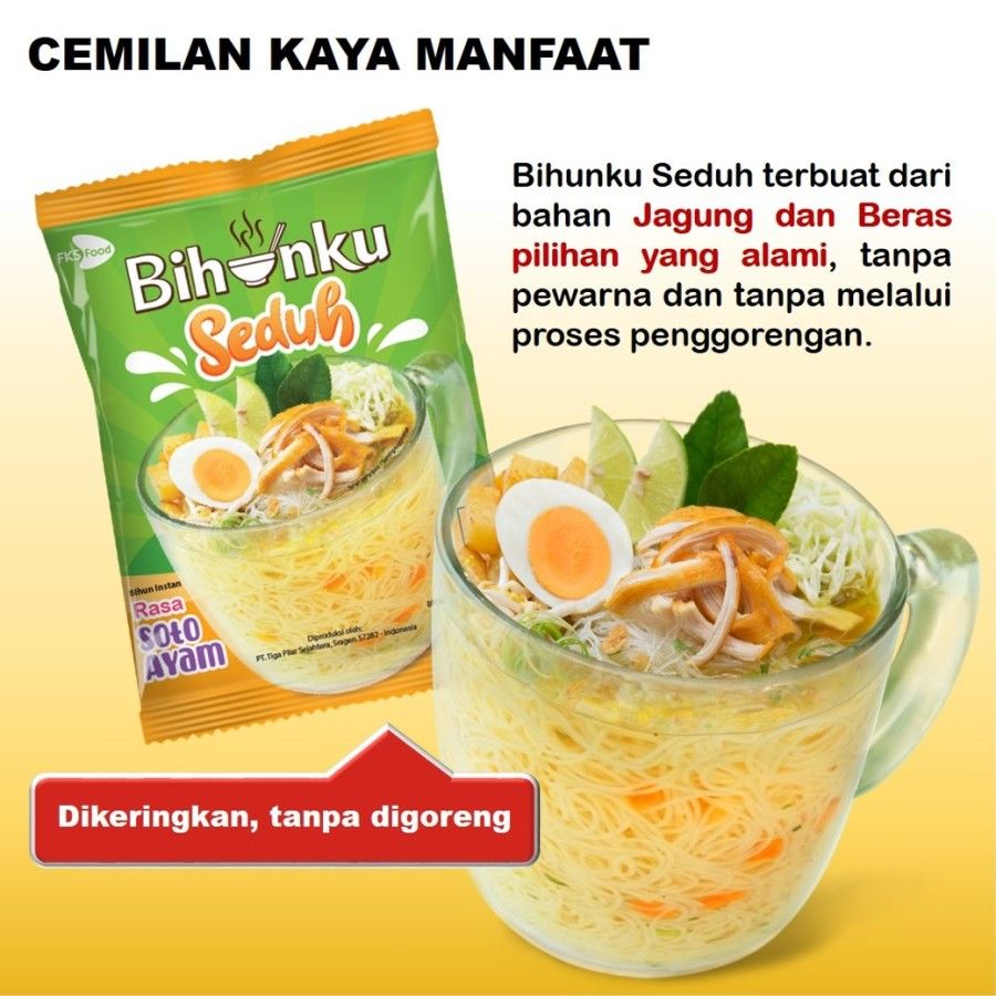 Bihunku Seduh Soto Ayam 10 pcs - 2