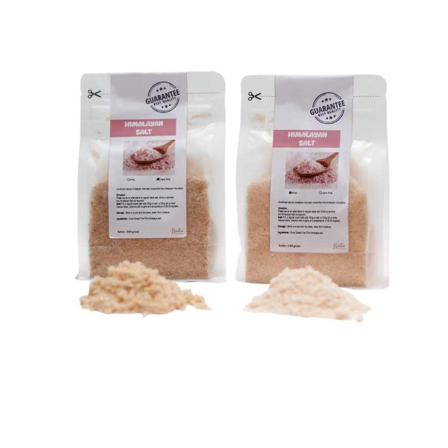 Garam Himalaya / Himalayan Salt 600 gr ( DARK PINK) - 2