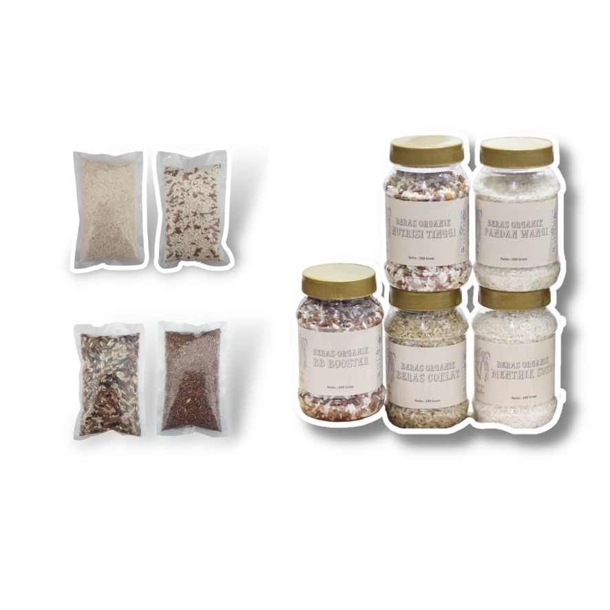 Beras Organik / Beras MPASI Kemasan 100 GRAM (PANDAN WANGI) - 1