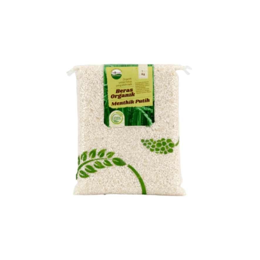Beras Lingkar Organik 1KG (MENTHIK LEPAS VAKUM) - 2