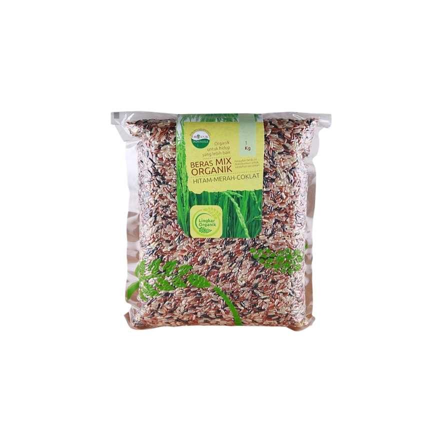 Beras Lingkar Organik 1KG (MERAH COKLAT HITAM) - 2
