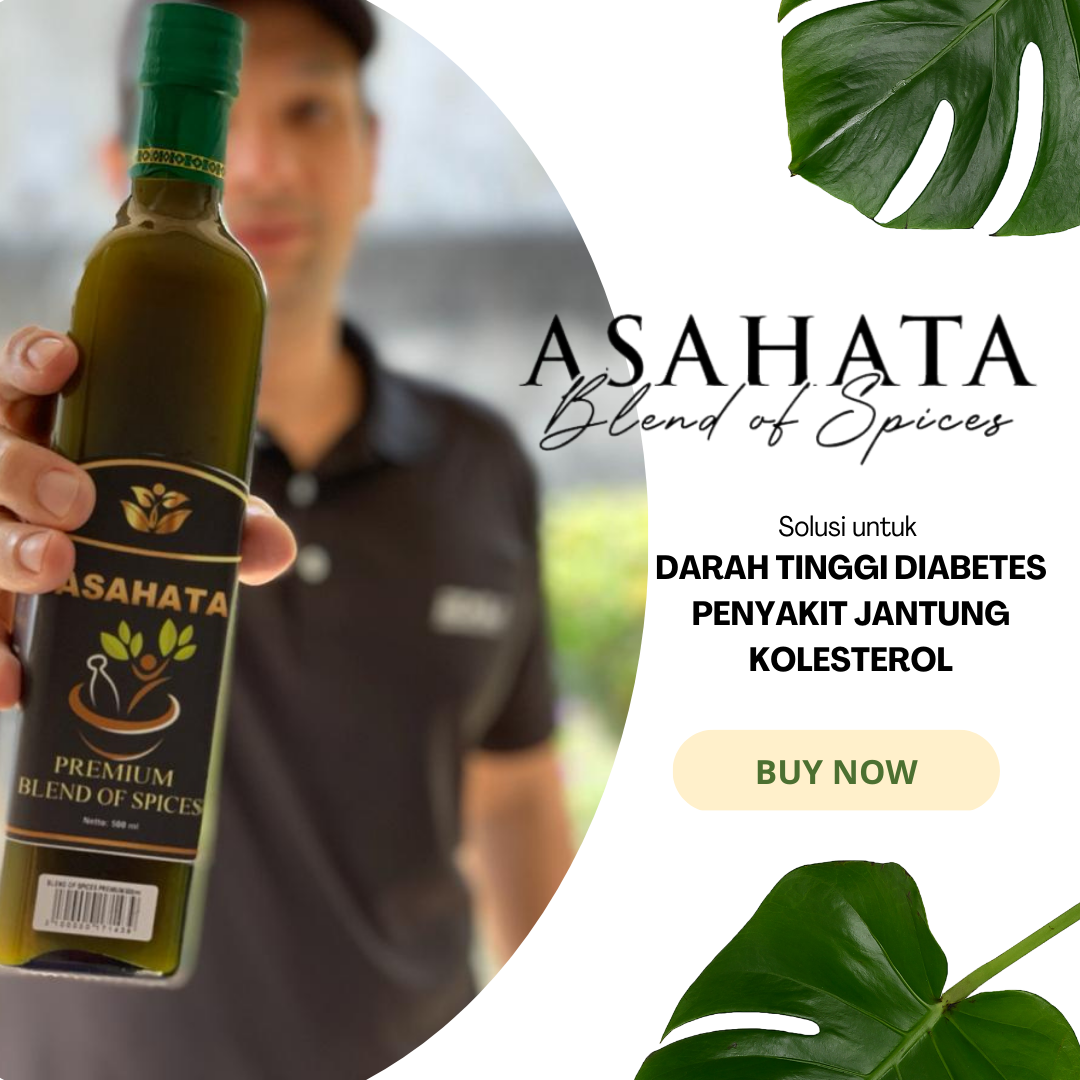 Asahata Premium Minuman Jamu Kesehatan Solusi Penyumbatan Pembuluh Darah Berkhasiat Tinggi - 1