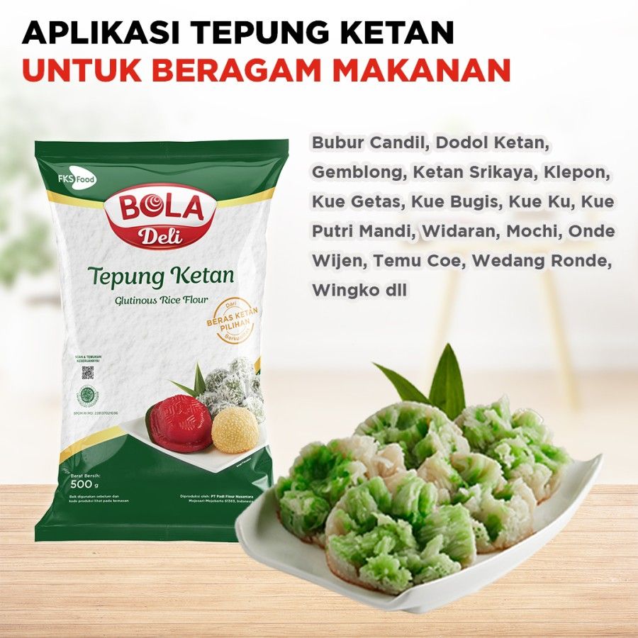 BOLA Deli Tepung Ketan 500 gr - 5